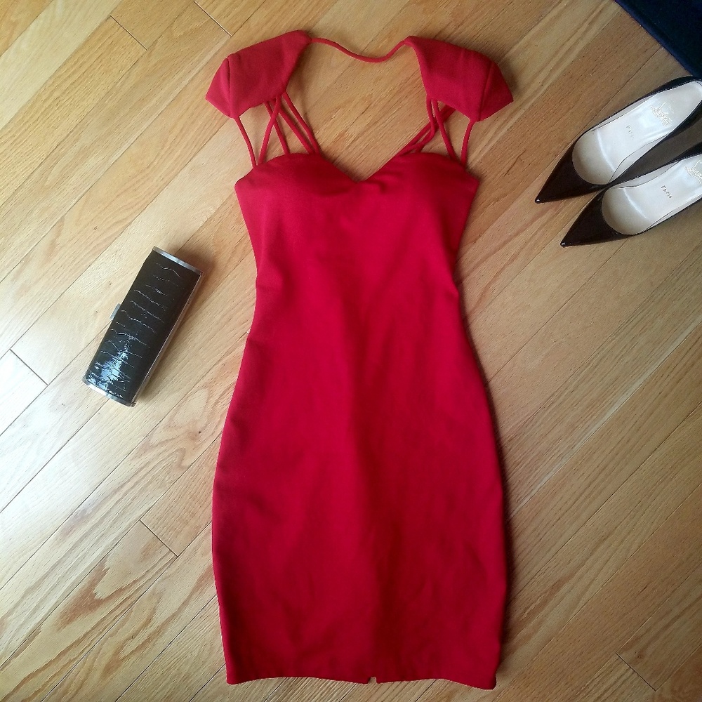 Guess Red Dress